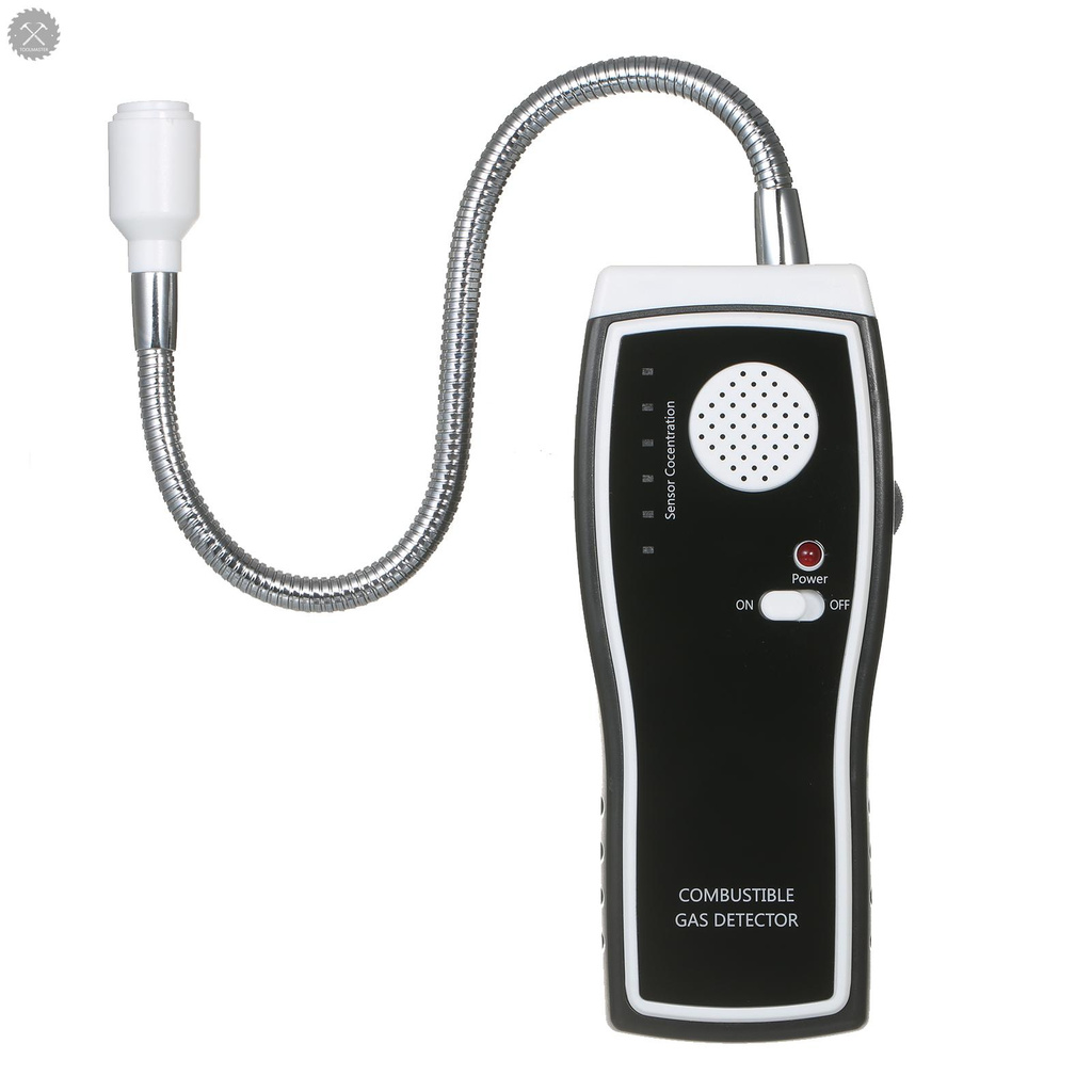 Tlmaster Detector De Gás Combustível Kkmoon Handheld Com Alarme De Som E Luz Digital De Detecção De Gás Gás Instrumento Testador De Vazamento De Gás Analisador Branco