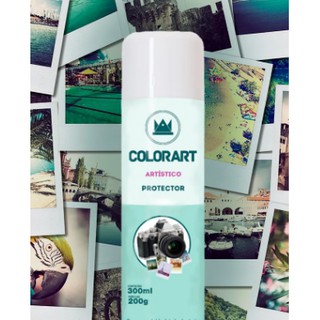 Verniz Spray Protector Brilhante Para Foto Gravuras Colorart Ml