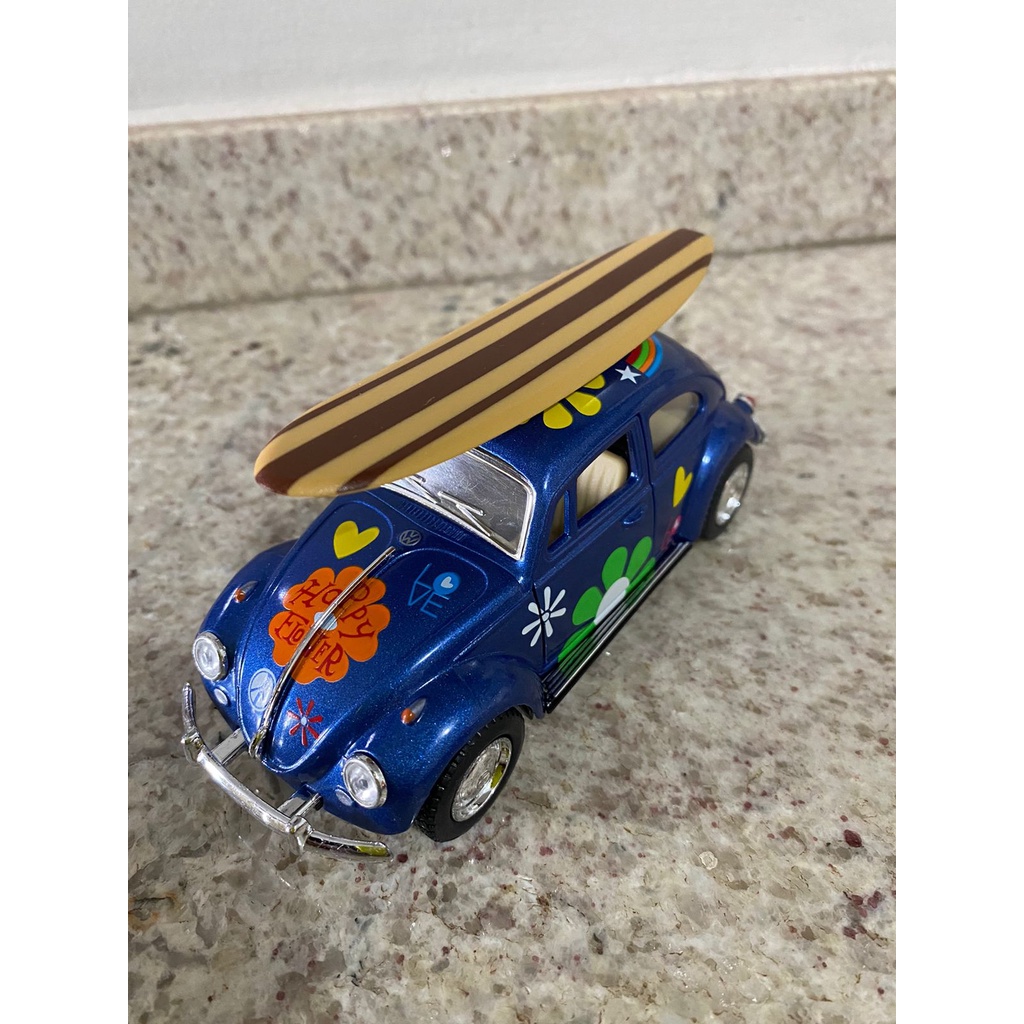 Miniatura Fusca Prancha De Surf Escala 1 32 Shopee Brasil