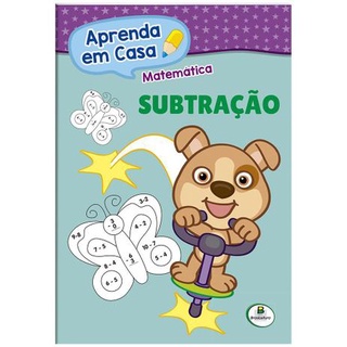 Coleção Aprenda Em Casa C 5 Livros C Atividades tabuada