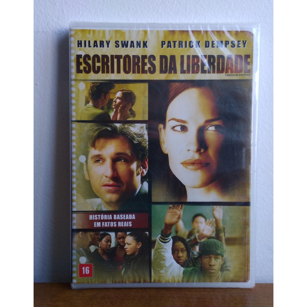 DVD Escritores Da Liberdade Lacrado Shopee Brasil