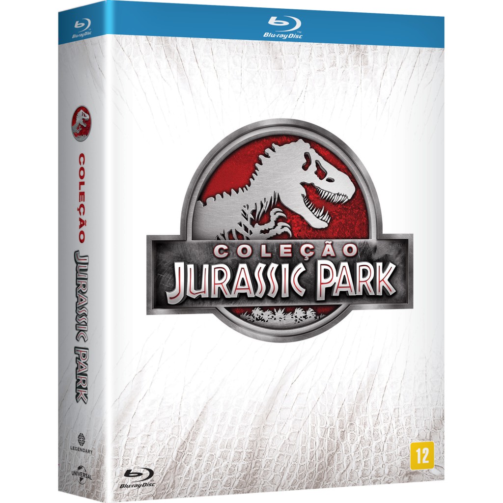 Blu-ray - Coleção Jurassic Park - 4 Filmes