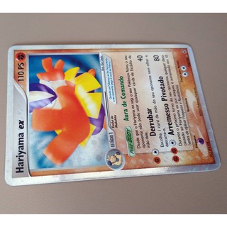 Carta Antiga Pokemon Hariyama Ex 100 107 Ultra Rare Ex Deoxys Original