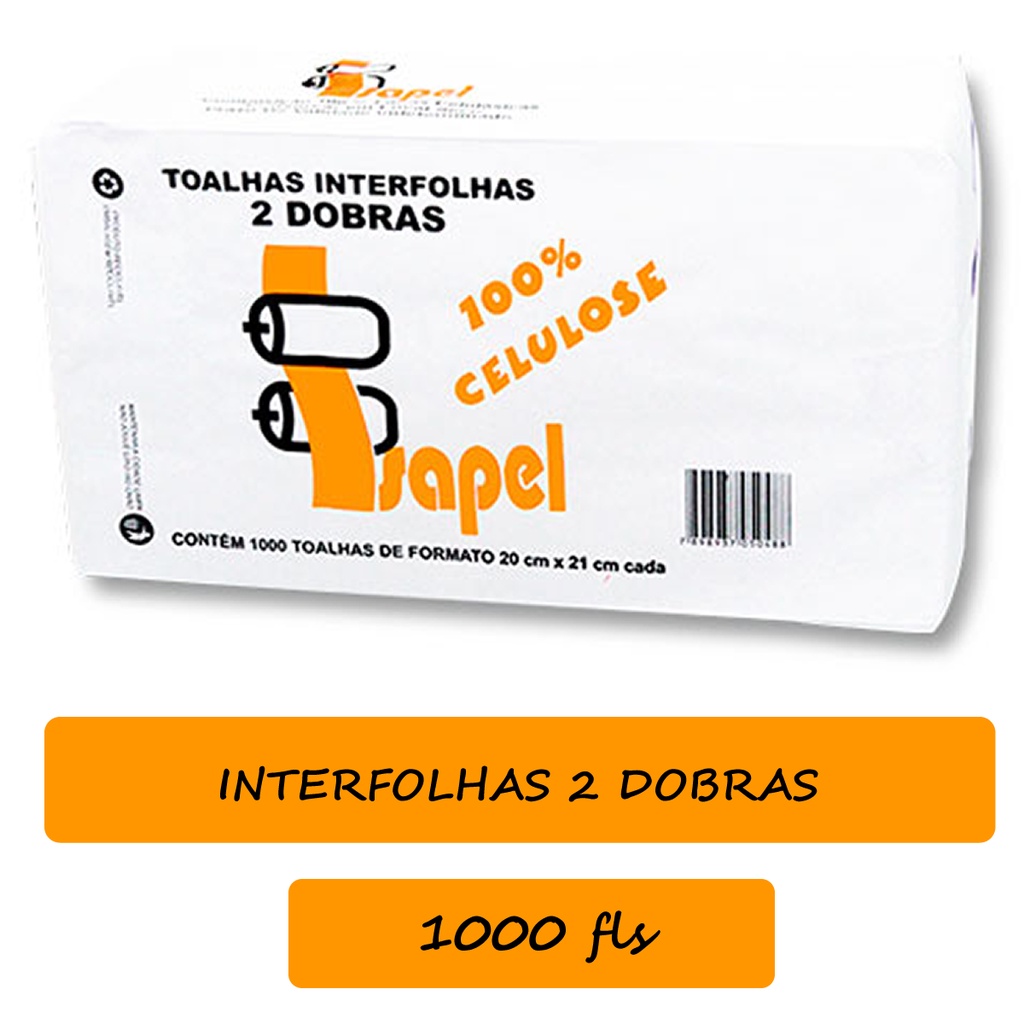 Papel Toalha Interfolhado Cel Virgem Folhas X Shopee