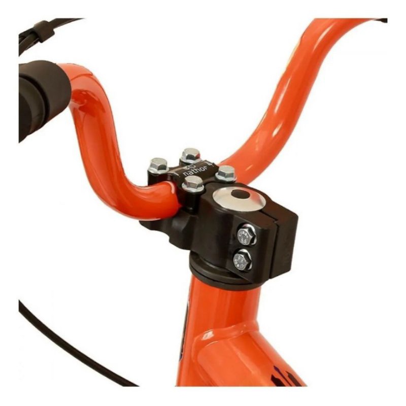 Bicicleta Infantil Nathor Extreme Aro Freios V Brakes Cor Laranja