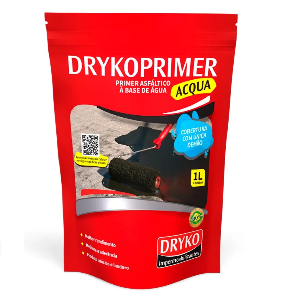 Primer Para Manta Asfaltica Aluminizada L Dryko Acqua Shopee Brasil