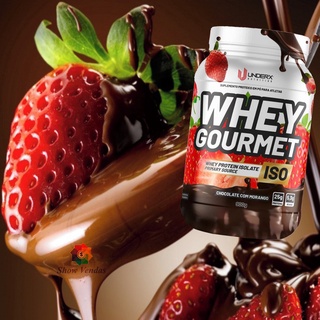 Whey Protein Gourmet Hidrolisado E Isolado Pudim Varios Sabores G