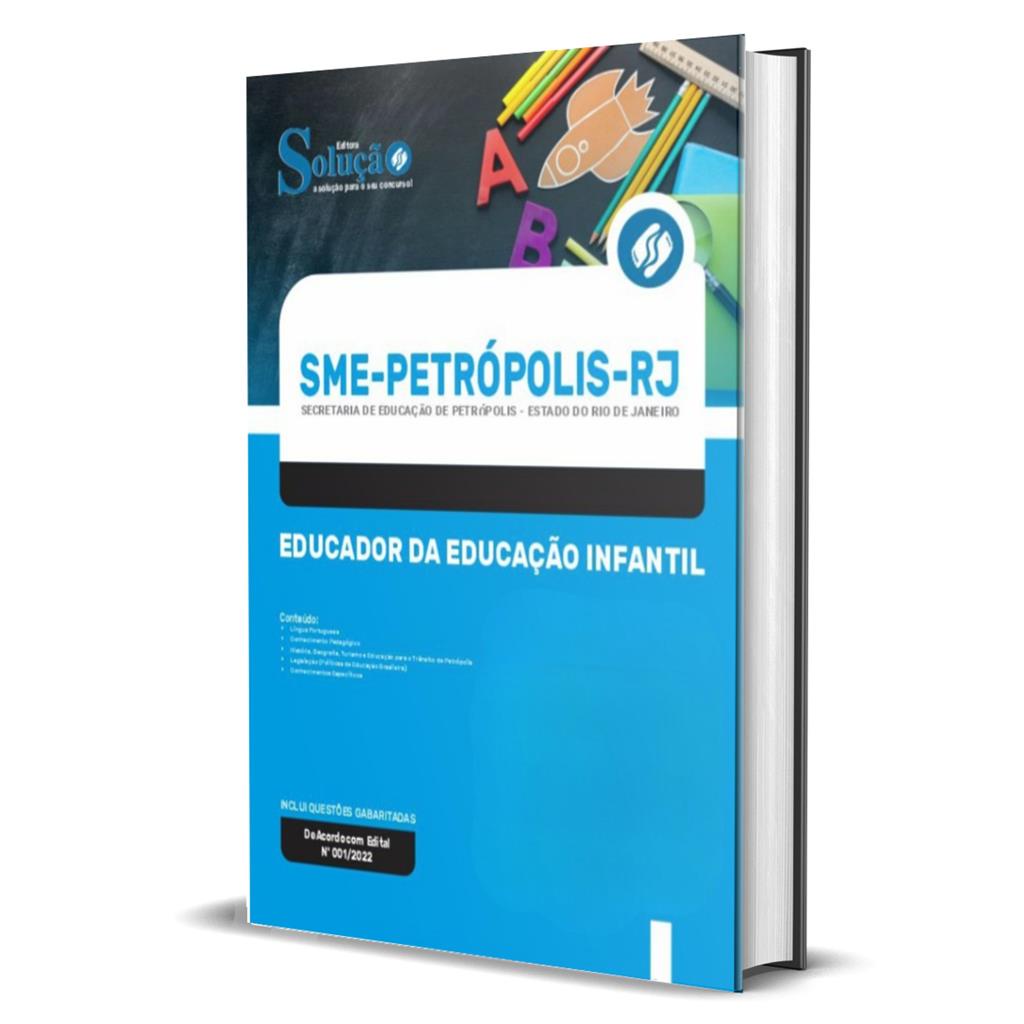 Apostila Sme Petropolis Rj Educador Da Educacao Infantil Shopee Brasil