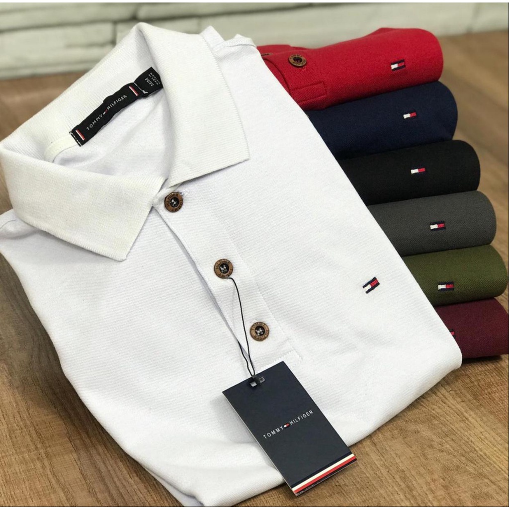 Camisa Atacado Gola Polo Masculina Varias Cores Marca Original Shopee