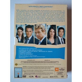 Dvd The Mentalist A Primeira Temporada Shopee Brasil