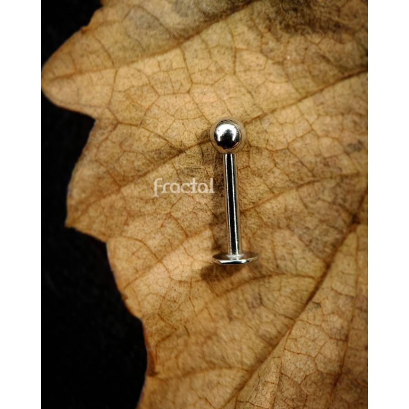 PIERCING Labret 100 Hipoalergênico Titânio ASTM F136 Shopee Brasil