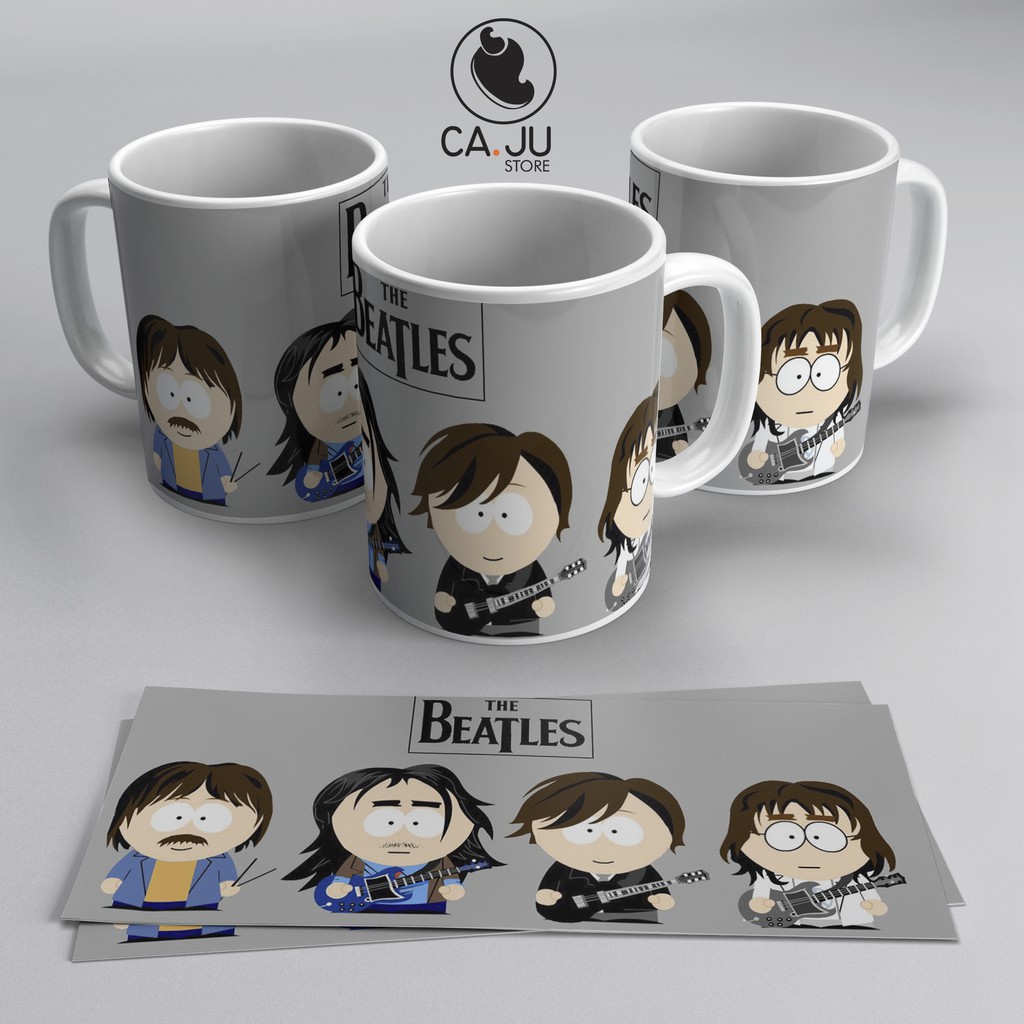 Caneca The Beatles South Park Shopee Brasil