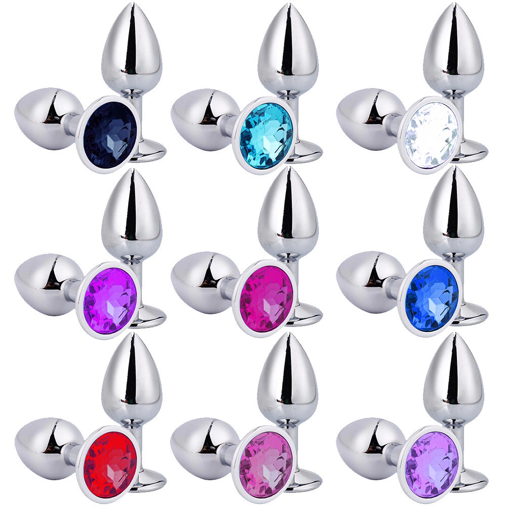 Plug Anal de Aço Pedra Shopee Brasil