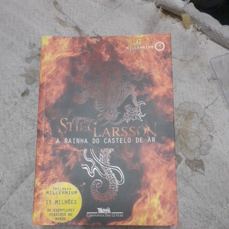 Livro Stieg Larsson A Rainha Do Castelo De Ar Shopee Brasil