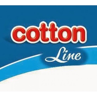 Cotonete Hastes Flex Veis Cotton Line Baby Rosa E Azul Unidades