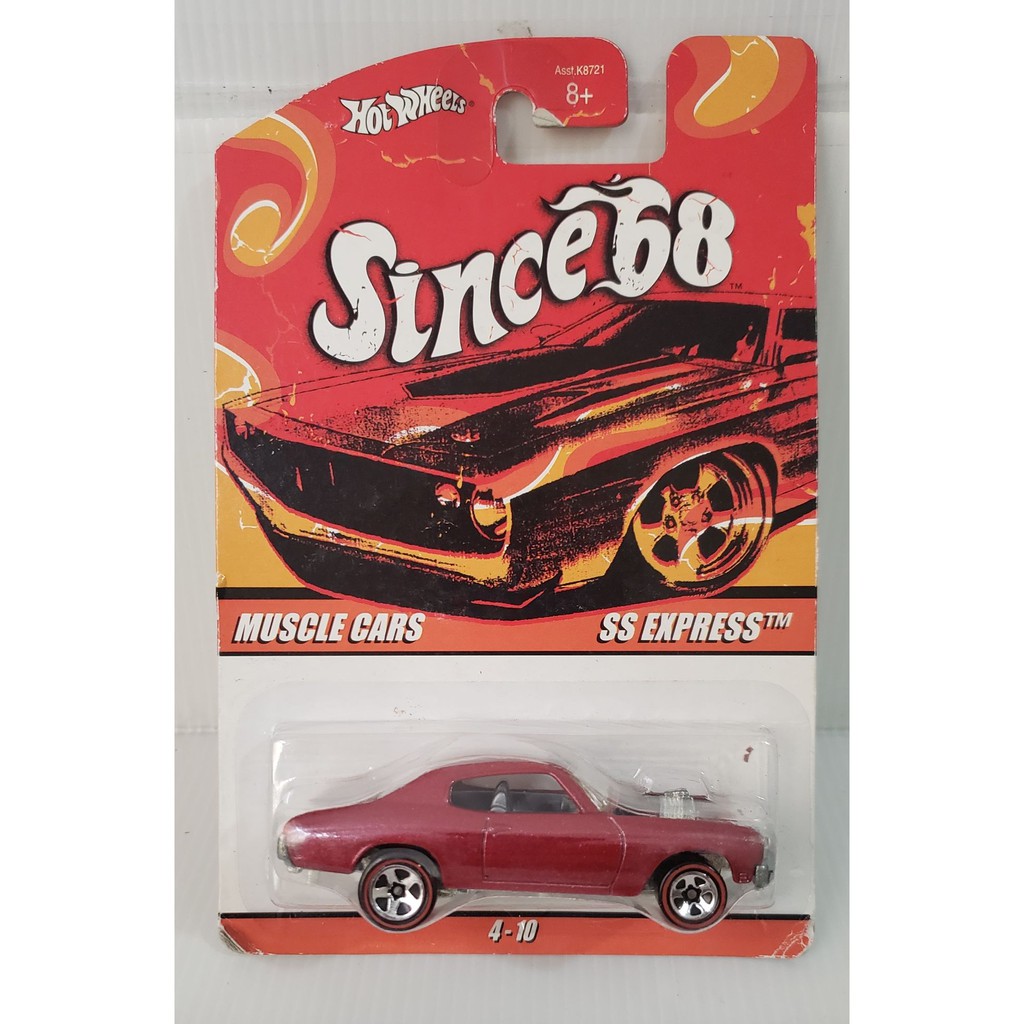 Hot Wheels Since 68 Série Muscle Cars SS Express Shopee Brasil
