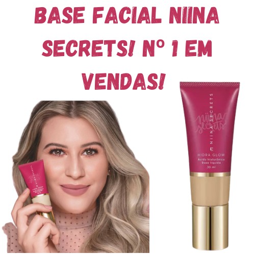 Base Líquida Hidra Glow 30ml Niina Secrets Eudora Shopee Brasil