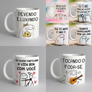 Caneca Personalizada Frases Divertidas Meme Flork V Rios Modelos