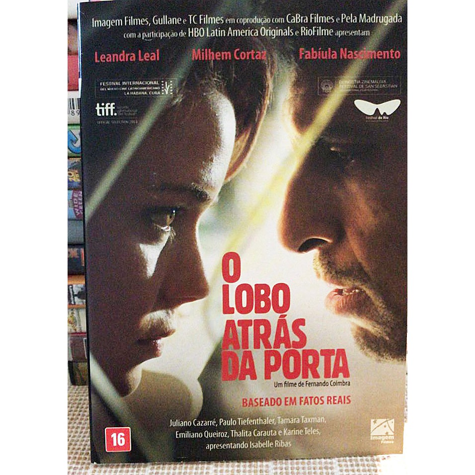 Dvd O Lobo Atr S Da Porta Leandra Leal Milhem Cortaz Fabiula