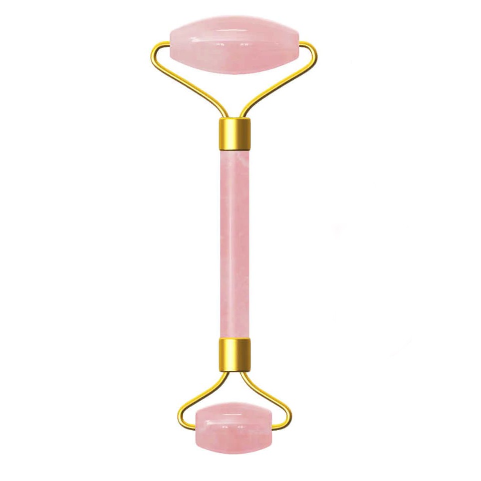 Massageador De Rosto De Quartzo Rosa Shopee Brasil