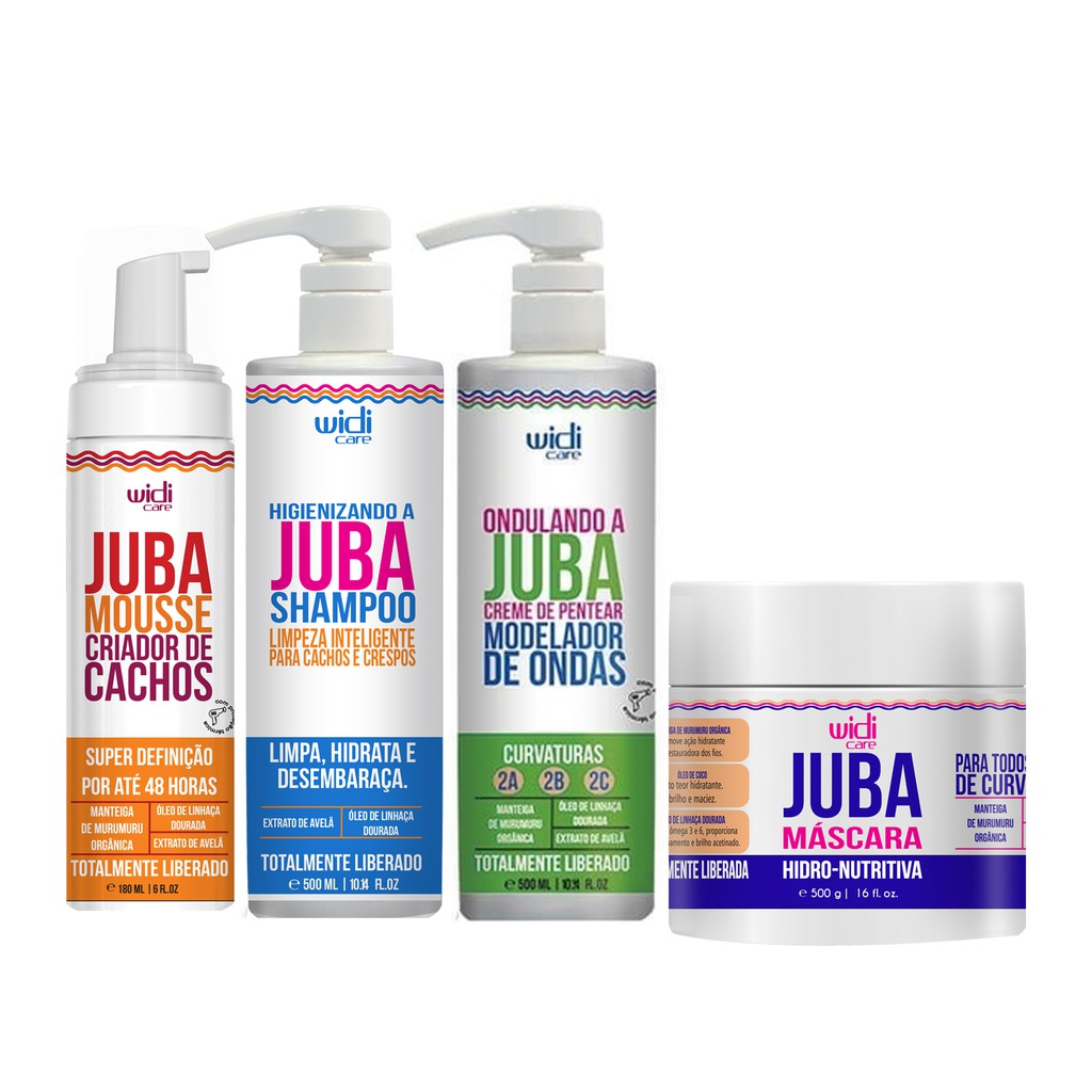 Kit Widi Care Juba Ondulando Shampoo Mousse E M Scara Shopee Brasil