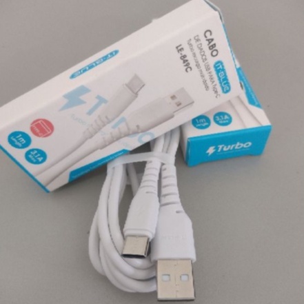 CABO DE DADOS USB TYPE C TURBO 1M Shopee Brasil