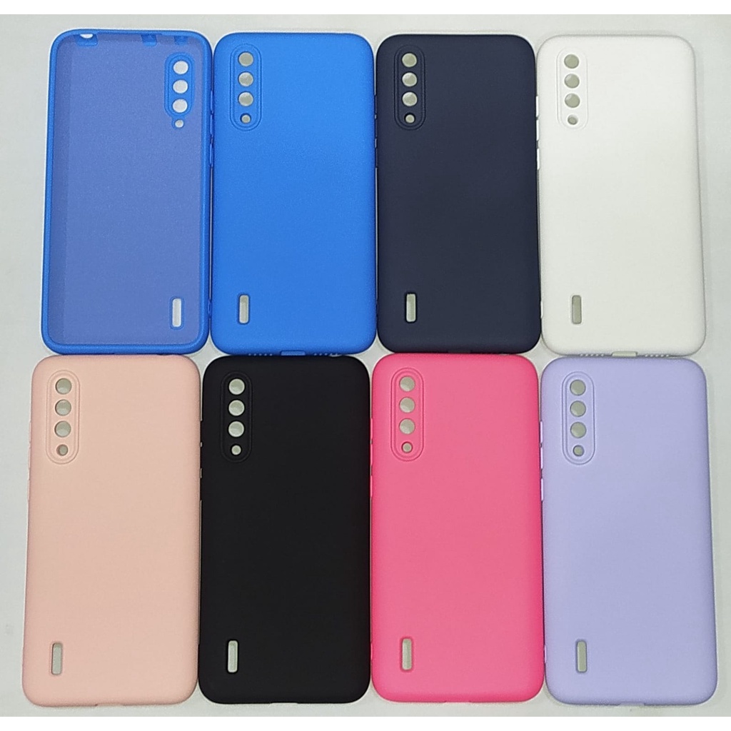 Capinha Para Xiaomi Mi 9 Lite Capa Case Silicone Aveludada Colorida