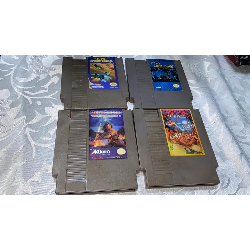 Lista De Jogos Nintendinho Nes Original Shopee Brasil