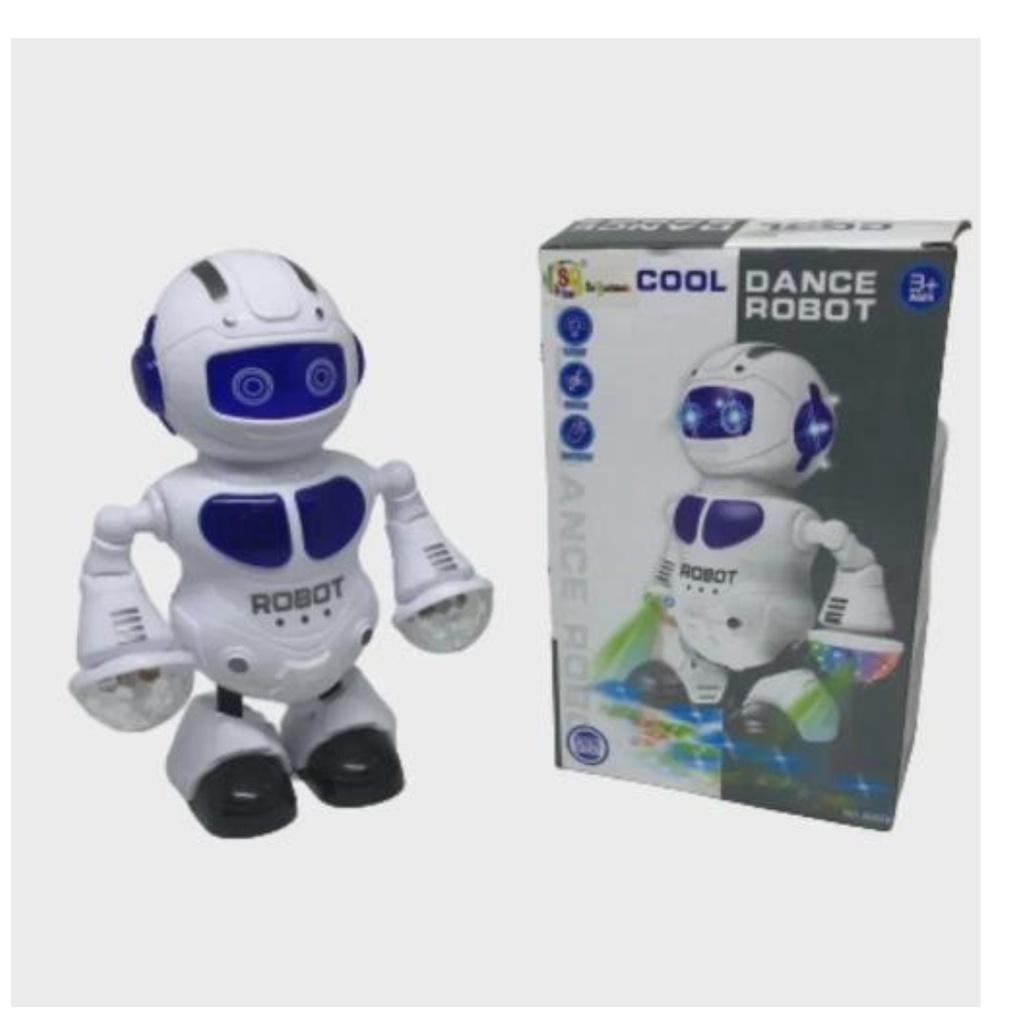 Rob De Brinquedo Dance Robot Luzes E Sons A Pilha Shopee Brasil