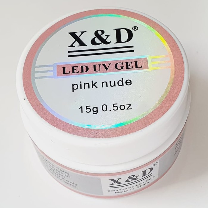 Gel Xed Pink Nude G Led Uv Gel Para Unhas Xd Profissional Acrigel