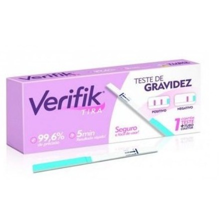 Teste de Gravidez Verifik Easy 99 9 Precisão Alamar Shopee Brasil