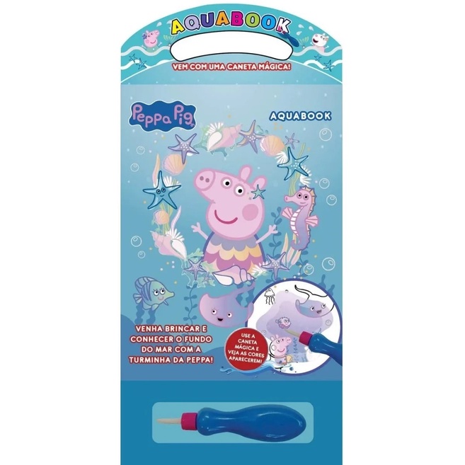 Aquabook Peppa Pig Shopee Brasil