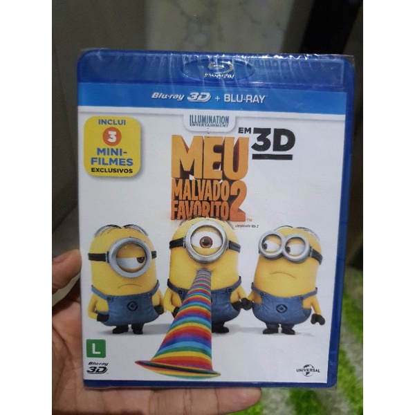 Blu Ray D D Meu Malvado Favorito Lacrado Shopee Brasil