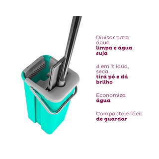 KIT MOP LAVA E SECA NOVIÇA Bt1398 Shopee Brasil