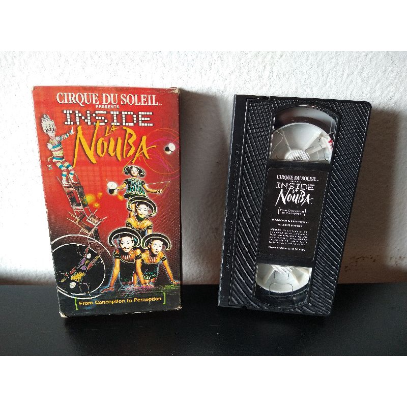 Fita VHS Cirque Du Soleil Importada Shopee Brasil