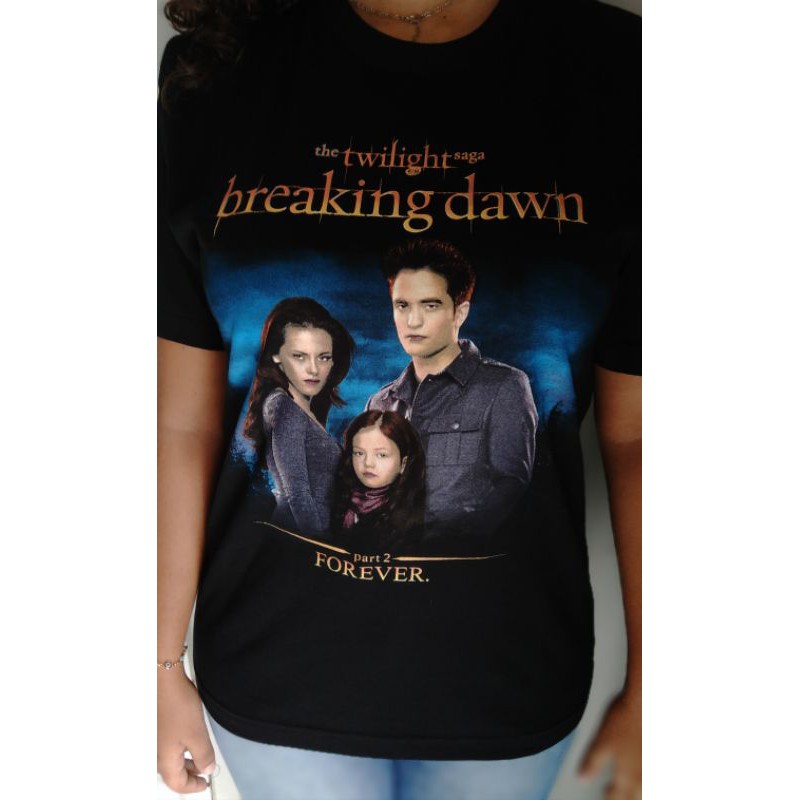 Camisetathe Twiligth Saga Breaking Dawn Crep Sculo Shopee Brasil