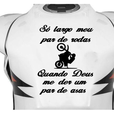 Adesivo Frase Para Tanque De Moto Adesivo Frase Para Motos Frases