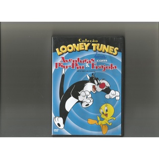 Dvd Looney Tunes Aventuras Piu Piu E Frajola Dublado Usado