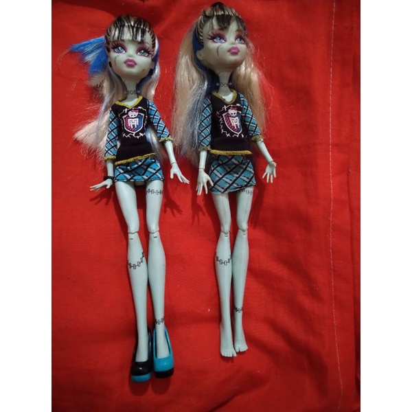 Monster High Frankie Stein L Der De Torcida Shopee Brasil