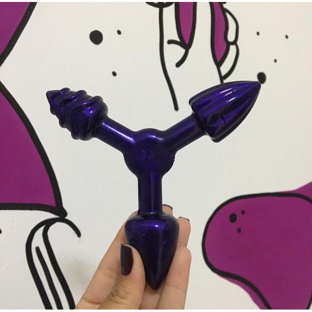 Plug Anal Triplo Texturizado Shopee Brasil