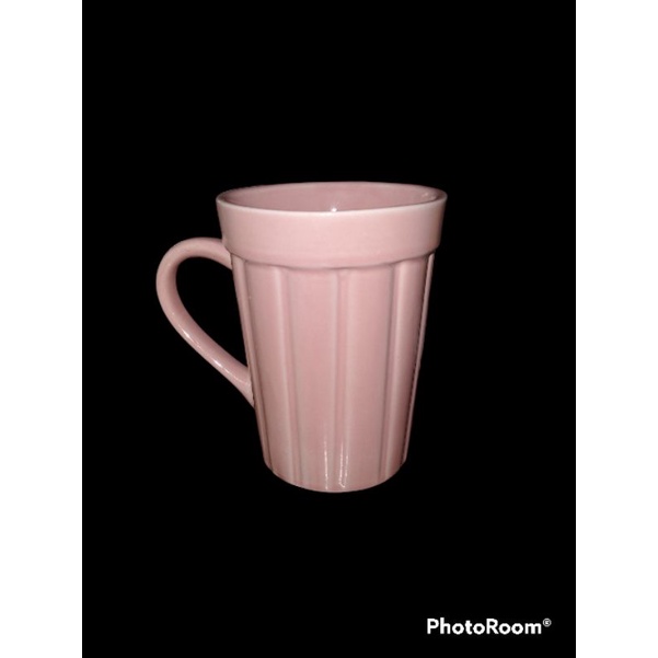 Caneca Tulipa De Porcelana Colorida Canelada Ml Shopee Brasil