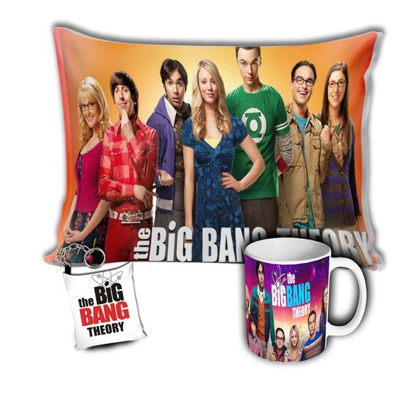 Kit Serie The Big Bang Theory Caneca Almofada Chaveiro Shopee Brasil