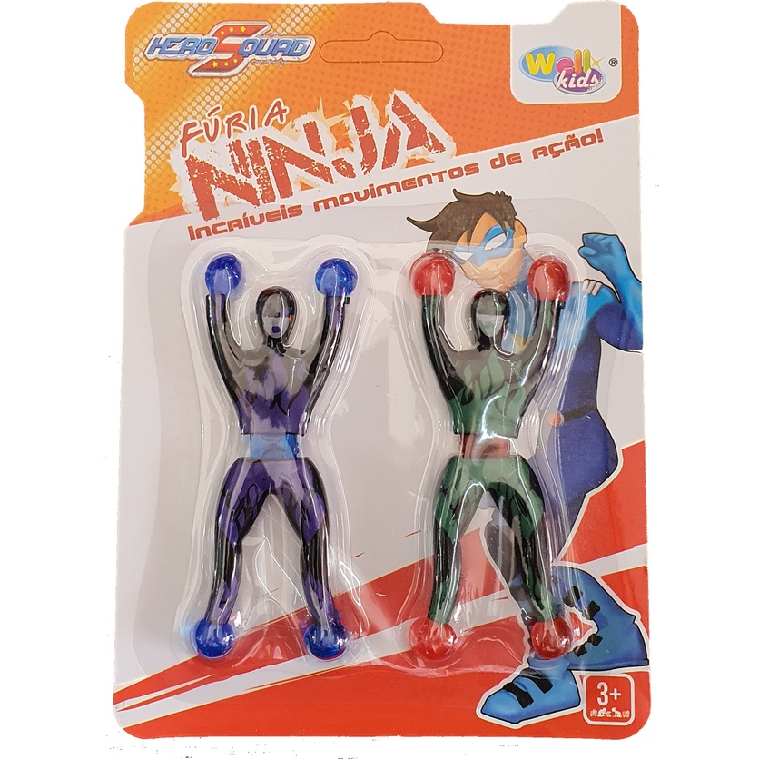 Boneco Ninja Gruda Na Parede Unidades Shopee Brasil