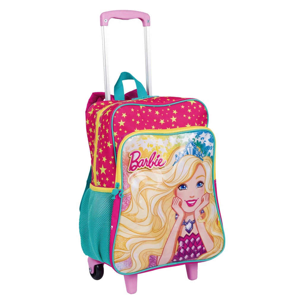 Mochila De Rodinhas Barbie M Plus Em Original Sestini Shopee Brasil