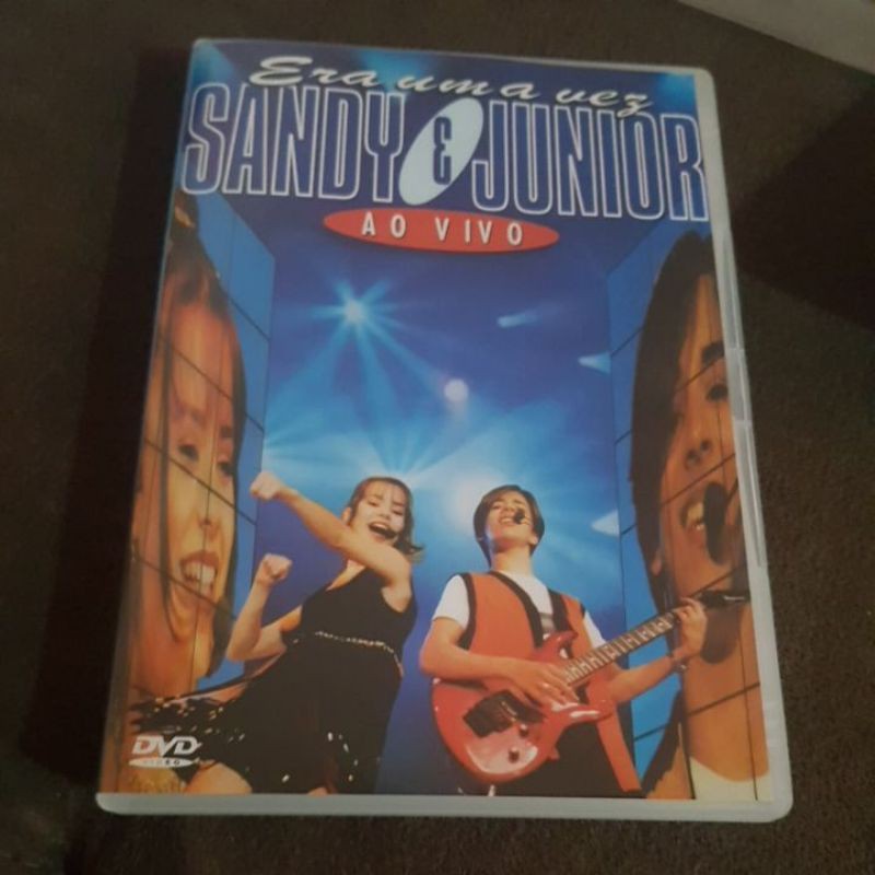 DVD SANDY E JUNIOR ERA UMA VEZ AO VIVO Shopee Brasil