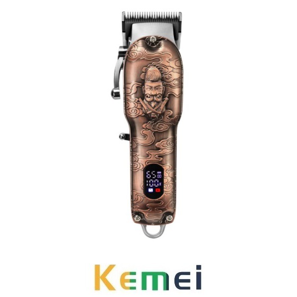 Maquina De Corta Cabelo Profissional Kemei Km Novidade Shopee Brasil