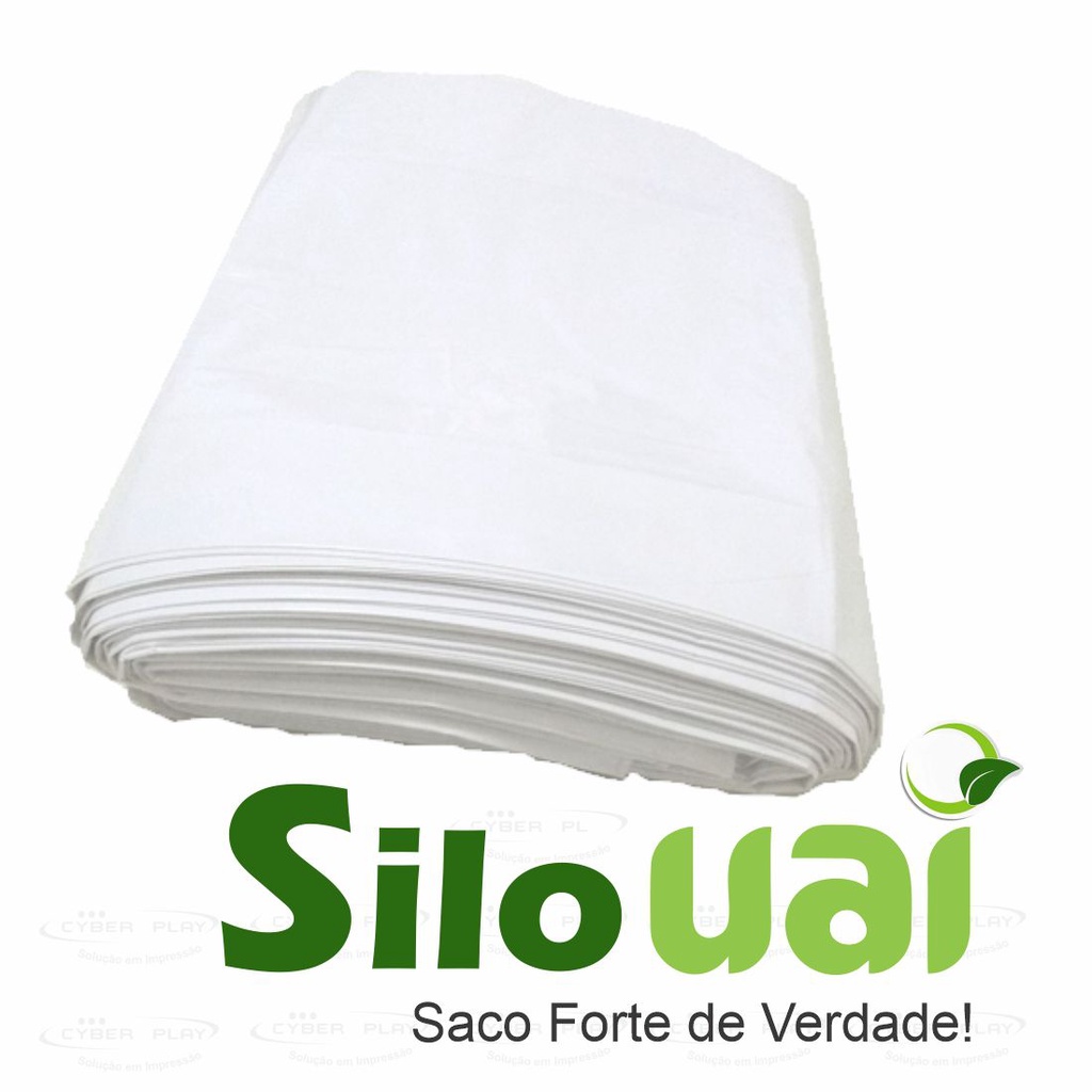 Saco Para Silagem X Micras C Unidades Branco Shopee Brasil