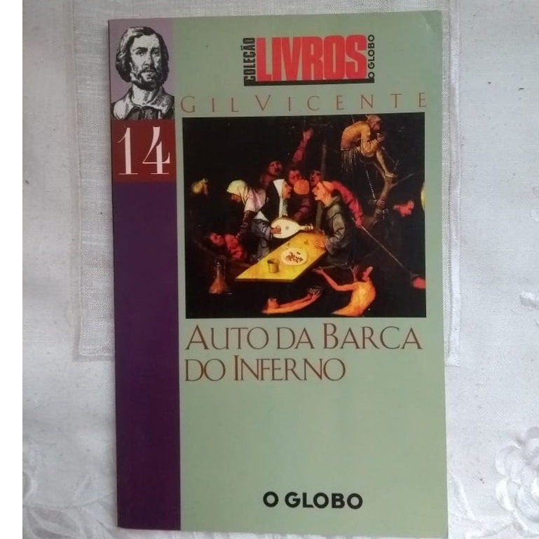 Livro Auto Da Barca Do Inferno Gil Vicente Shopee Brasil