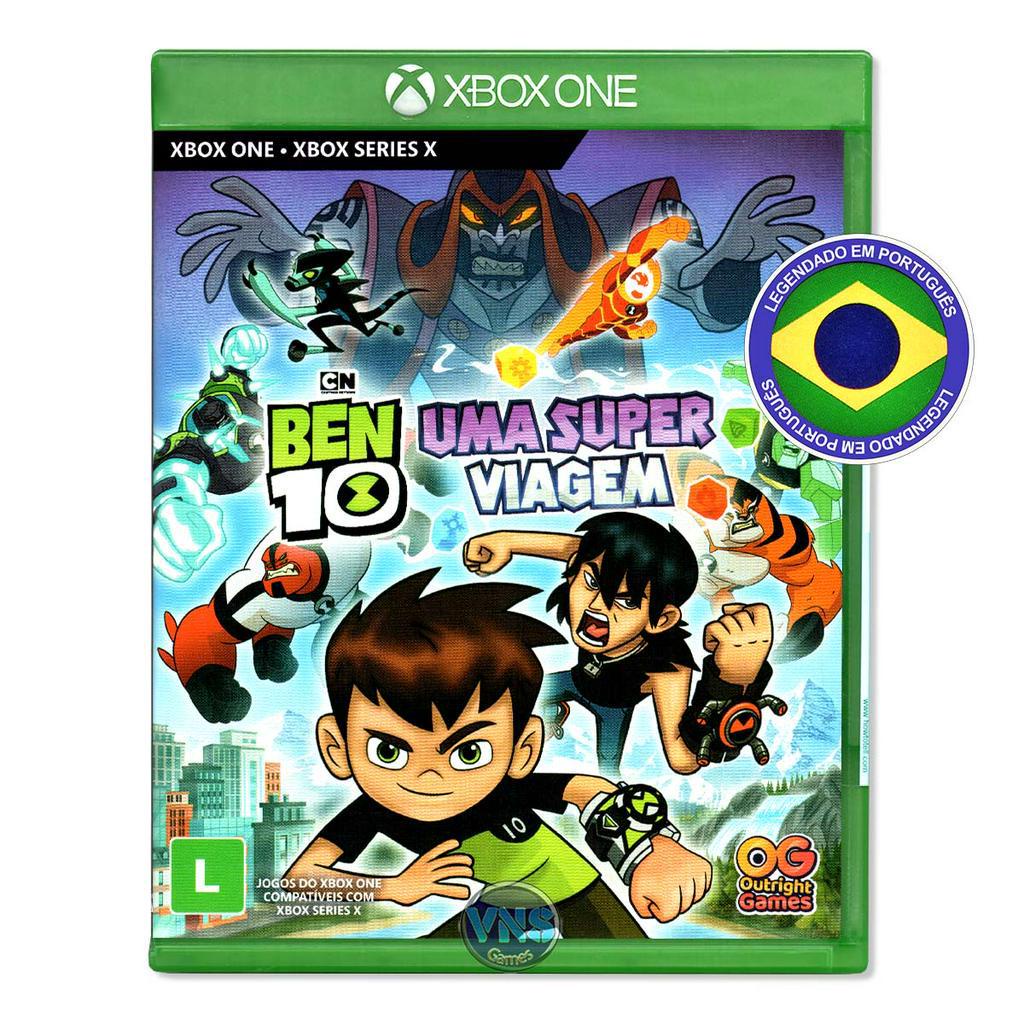 Jogo Ben 10 Uma Super Viagem Xbox One Mídia Física Novo