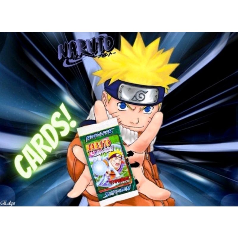 Kit Cartinhas Naruto Pacotinhos Naruto S O Cards Game Revenda